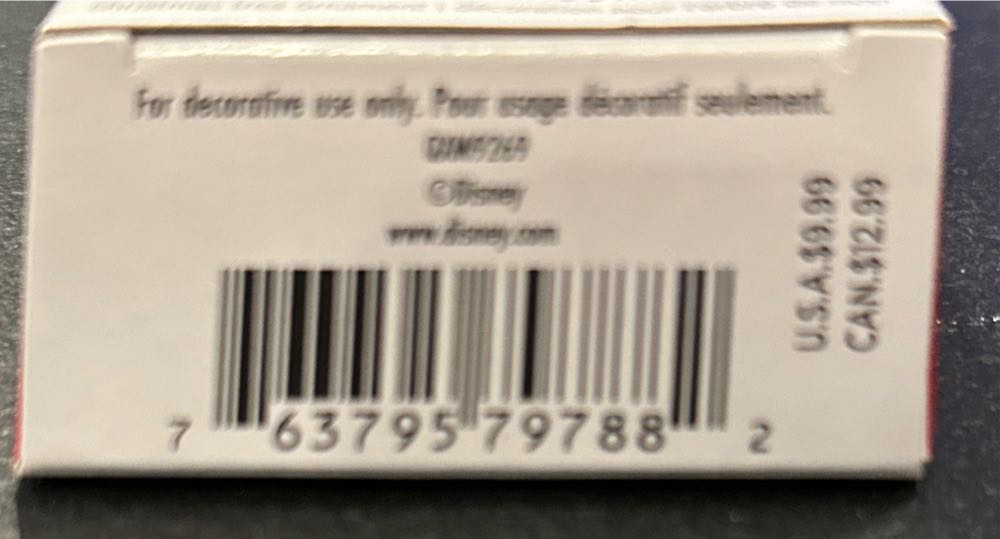 Miniature Disney Aladdin Jasmine - Disney - Aladdin (Miniature) ornament collectible [Barcode 763795797882] - Main Image 4