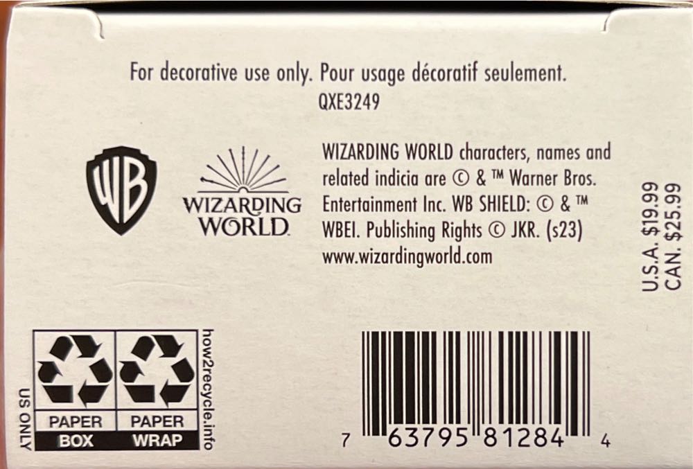 Harry Potter: Hermione At The Yule Ball Ornament - Wizarding World Of Harry Potter (Harry Potter) ornament collectible [Barcode 763795812844] - Main Image 3