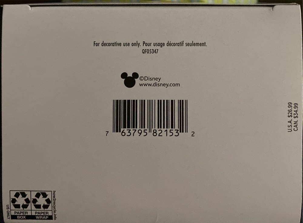 Halloween: Mysterious Mickey Jack-O-Lantern - Disney Mickey Mouse (Halloween) ornament collectible [Barcode 763795821532] - Main Image 4