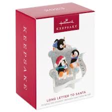 Playful Penguins - Long Letter To Santa - Playful Penguins (Penguin) ornament collectible - Main Image 2