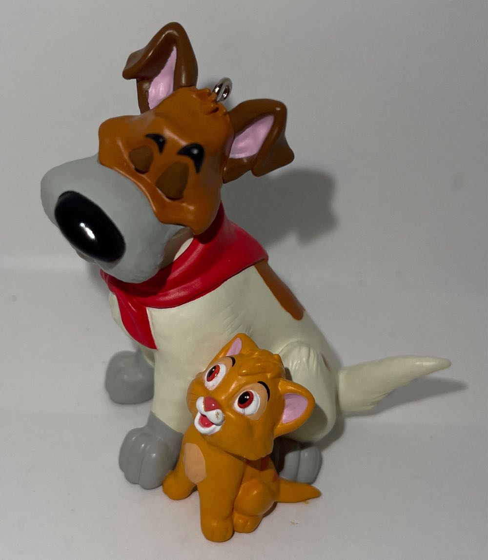 Oliver And Dodger - Disney Oliver And Company (Hallmark Keepsake Ornament) ornament collectible [Barcode 763795812820] - Main Image 3