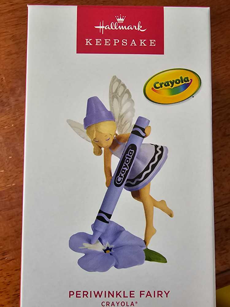 Periwinkle Fairy - Fairy Messengers Crayola (Fairy) ornament collectible - Main Image 2