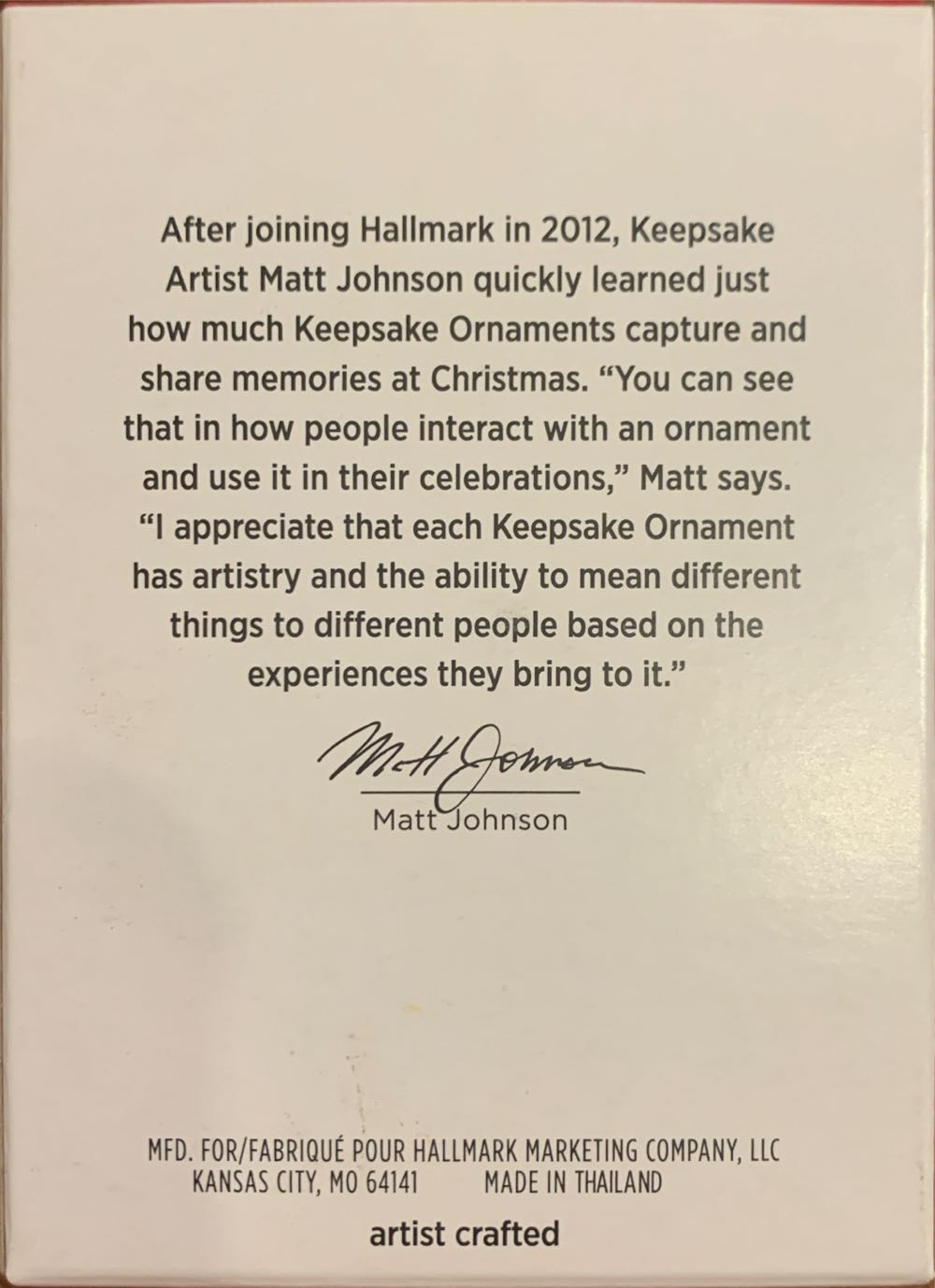 Granddaughter  - Family (Rylie Grandaughter) ornament collectible [Barcode 763795794836] - Main Image 2