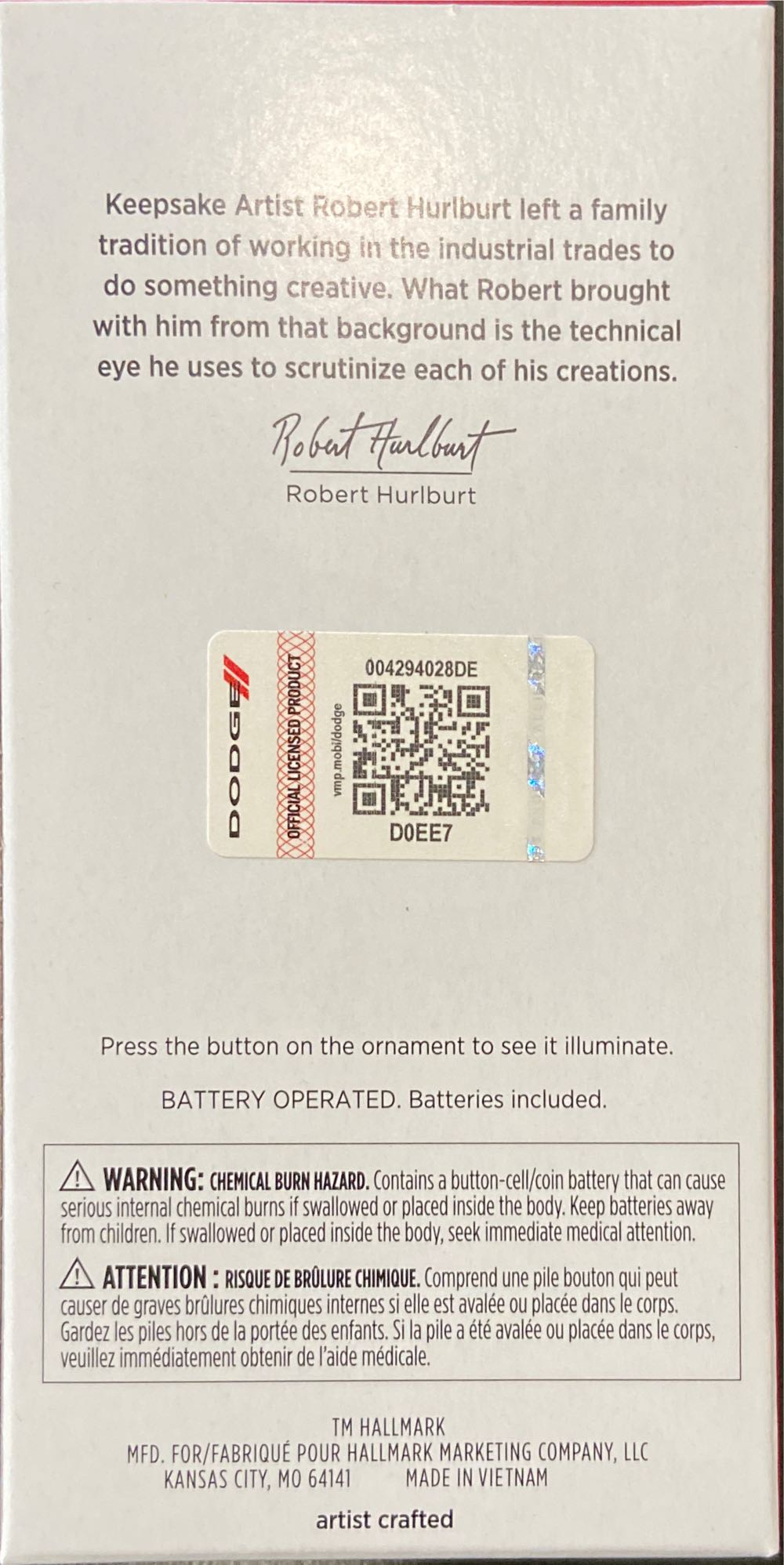 1956 Dodge Fire Engine - Fire Brigade (Fire Brigade Series) ornament collectible [Barcode 763795785872] - Main Image 2