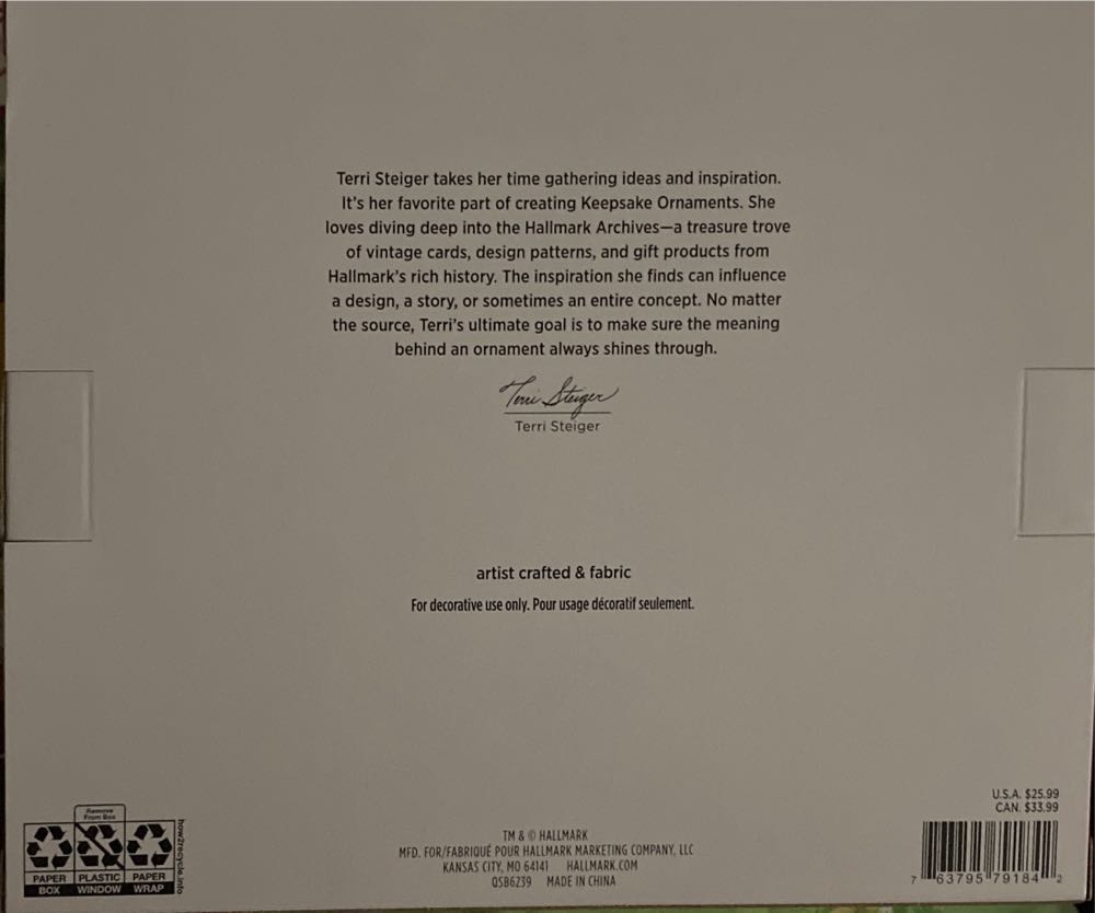 Tree Topper & Skirt - The Beauty Of Birds ornament collectible - Main Image 2