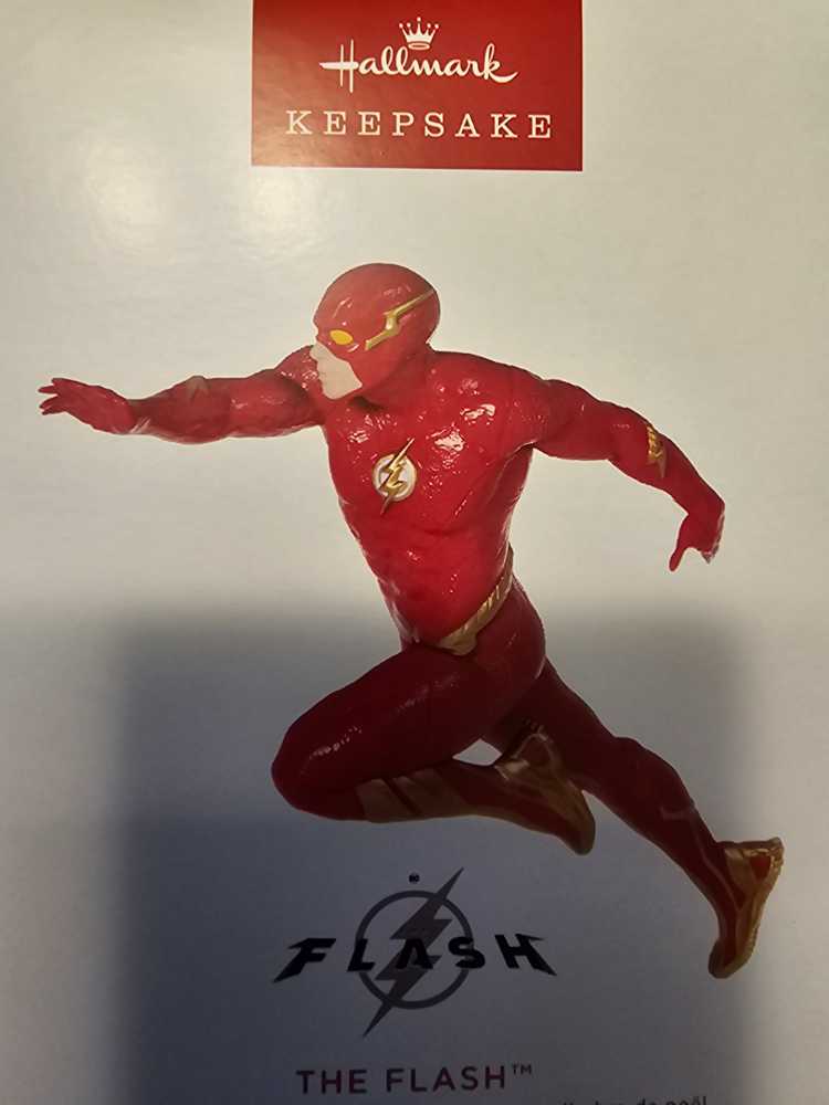 The Flash - The Flash (Superheroes) ornament collectible [Barcode 763795787739] - Main Image 2
