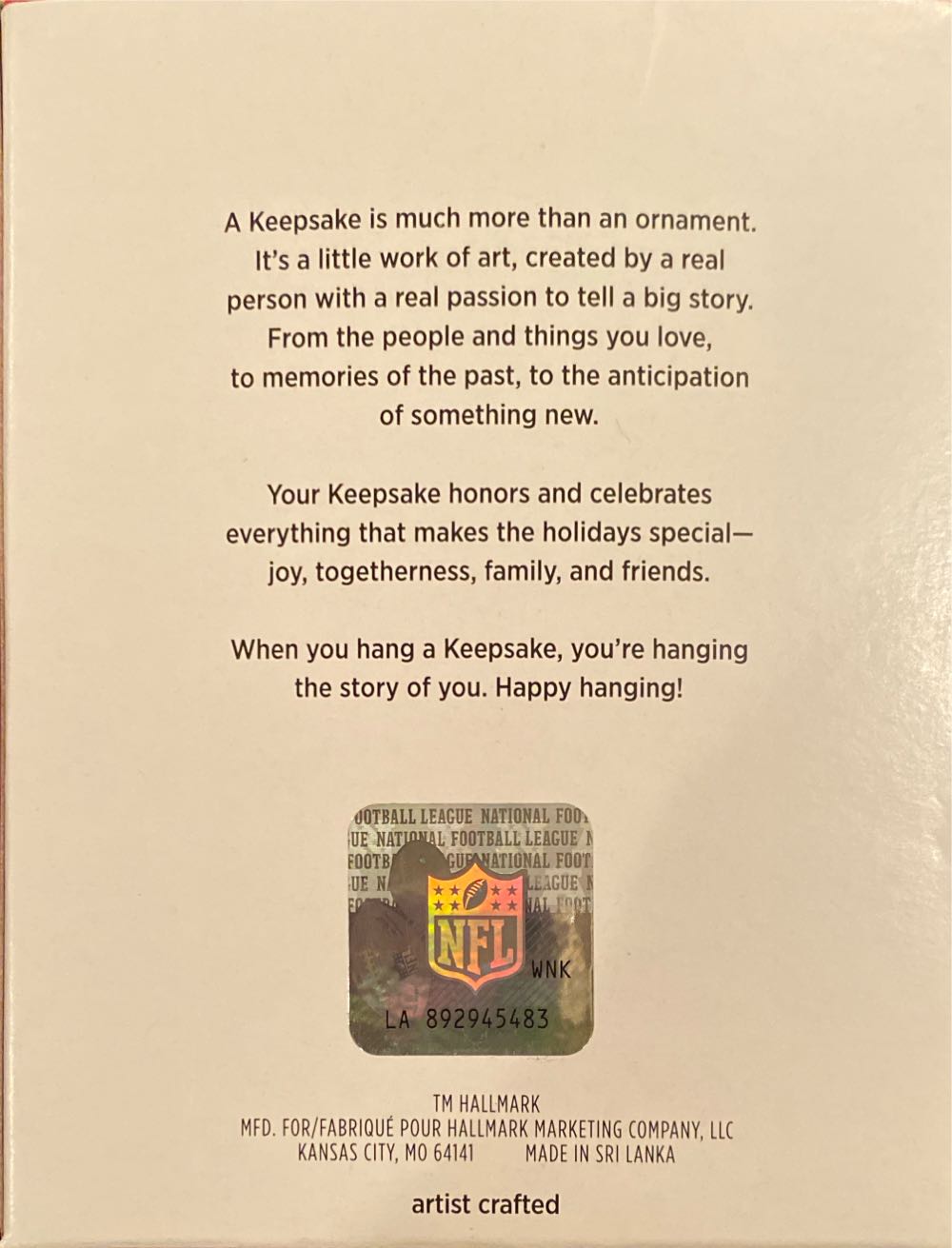 Josh Allen - #29 Football Legends (Sports) ornament collectible [Barcode 763795814343] - Main Image 2