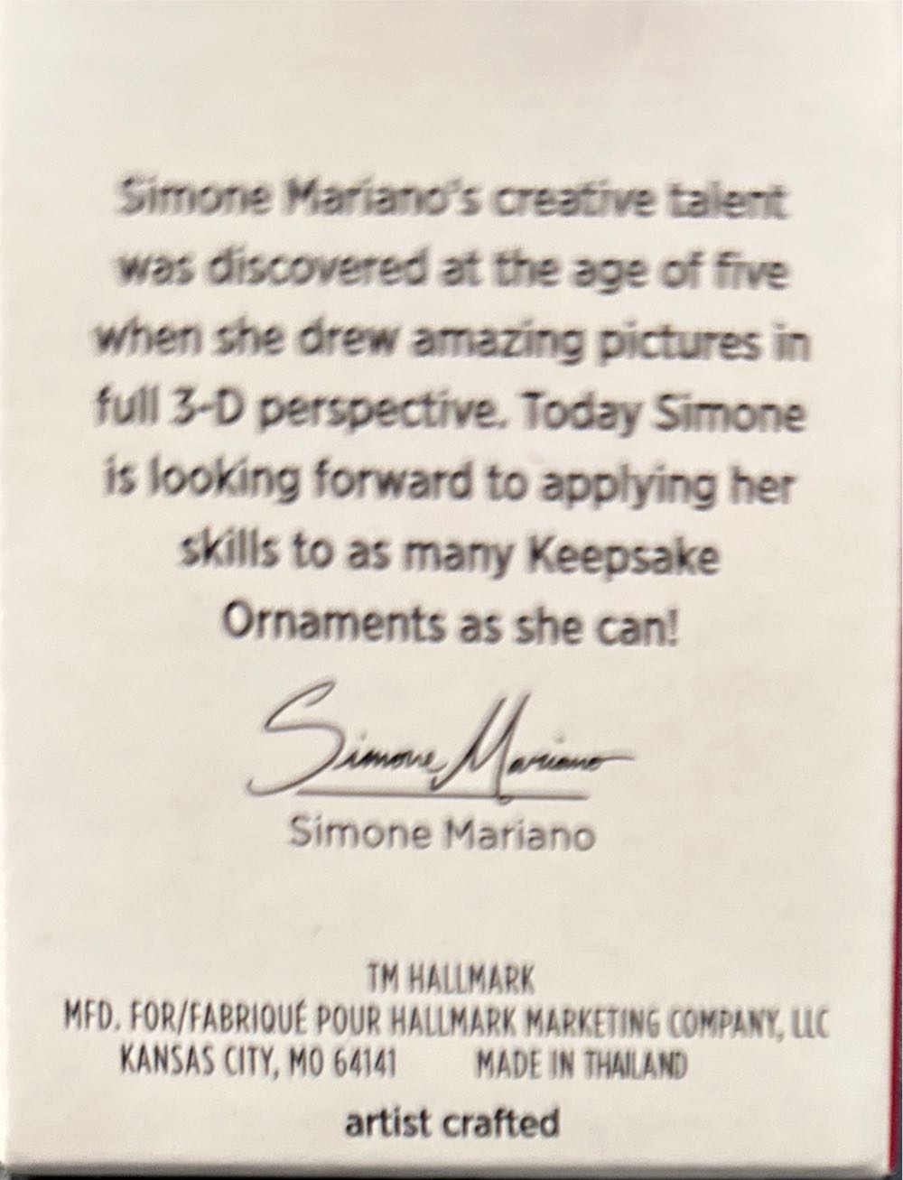 Ariel (signed) - Disney Princess Miniatue (Miniature) ornament collectible [Barcode 763795797875] - Main Image 4
