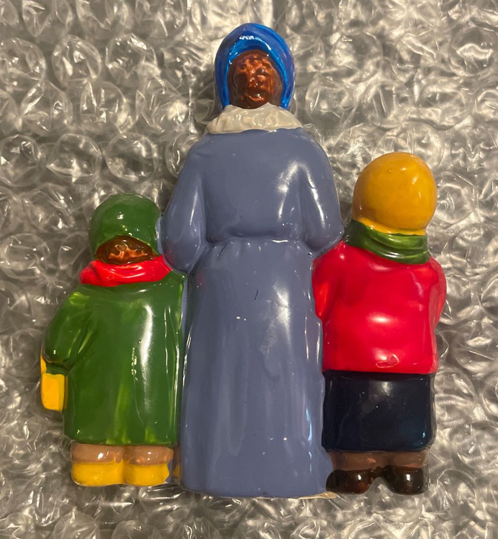 Dept. 56 - Original Snow Village - Accessory - Family Mom & Kids - 56.50571 - Original Snow Village - Accessory (Light Up Village) ornament collectible - Main Image 2