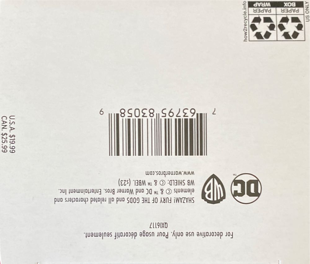 Shazam! Fury Of The Gods - DC Shazam! (Movie) ornament collectible [Barcode 763795830589] - Main Image 2