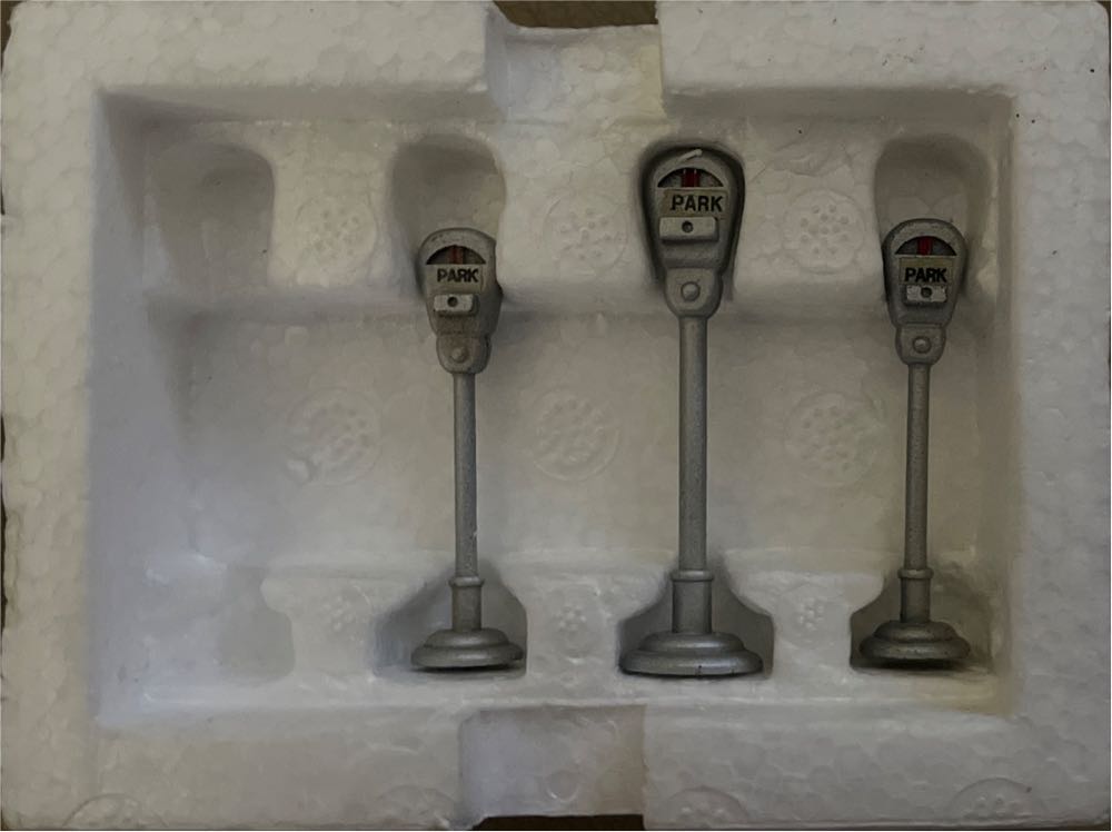 Parking Meters - Original Snow Village - Accessory (The Original Snow Village) ornament collectible - Main Image 2