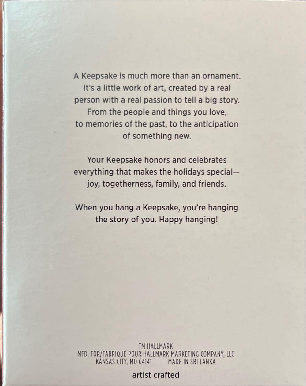 Two Sisters, One Heart - Keepsake (Disney Frozen) ornament collectible [Barcode 763795797981] - Main Image 2