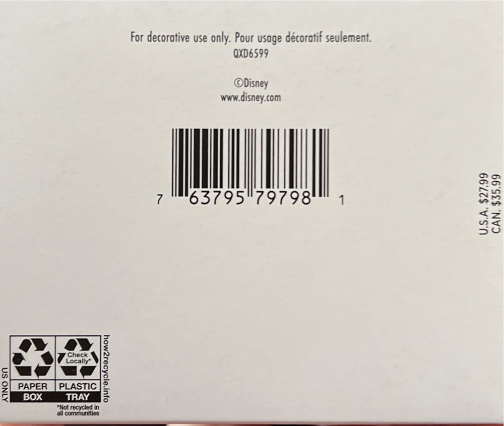 Two Sisters, One Heart - Keepsake (Disney Frozen) ornament collectible [Barcode 763795797981] - Main Image 3