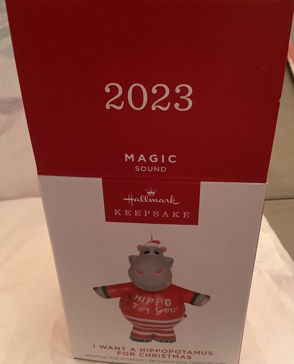 I Want A Hippopotamus For Christmas - I Want A Hippopotamus For Christmas (Animal - Hippo) ornament collectible [Barcode 763795810802] - Main Image 2