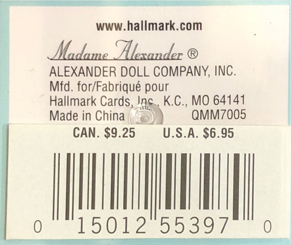 Mop Top Billy - 1996 - Miniature Madame Alexander (Madame Alexander) ornament collectible [Barcode 015012553970] - Main Image 3