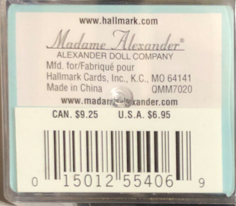 MMA Pink Pristine Angel - 1997 - Miniature Madame Alexander (Madame Alexander) ornament collectible [Barcode 015012554069] - Main Image 3