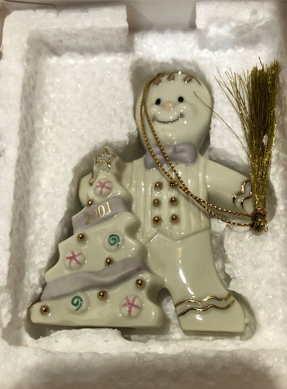 Lenox Gingerbread Annual Ornament  ornament collectible - Main Image 1