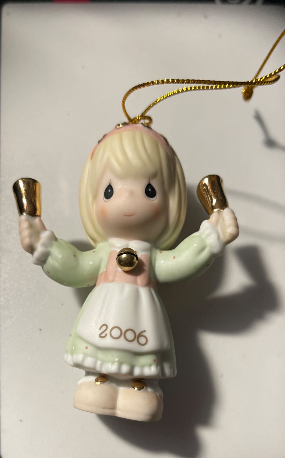 Ringing In The Season - Precious Moments Ornaments (Christmas) ornament collectible [Barcode 875555610024] - Main Image 4