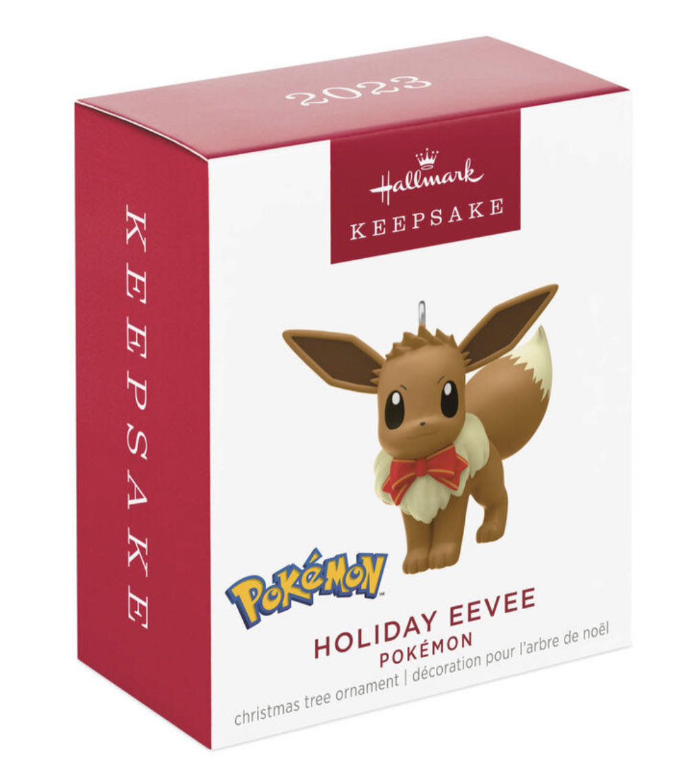 Pokémon Holiday Evee - Minis (Poke’mon) ornament collectible [Barcode 763795818617] - Main Image 3