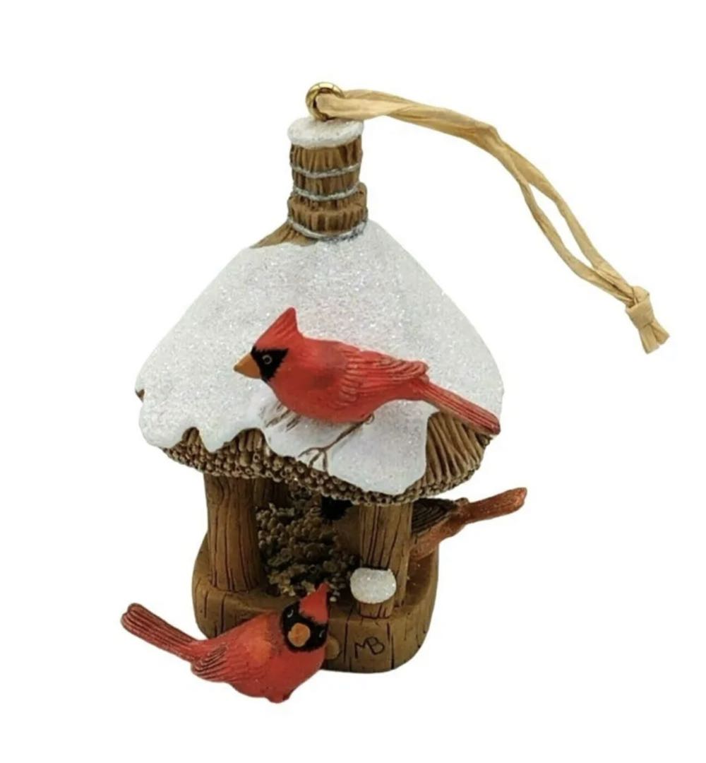 Natures Sketchbook -Cardinals #4 - Marjolein’s Garden (Cardinals) ornament collectible [Barcode 015012927085] - Main Image 2