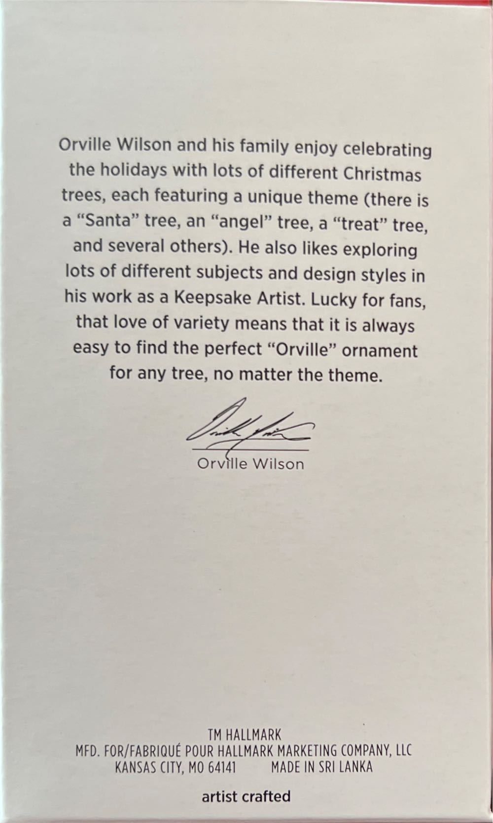 Mario (Cat Powered Up) - Keepsake (Nintendo) ornament collectible [Barcode 763795808021] - Main Image 2