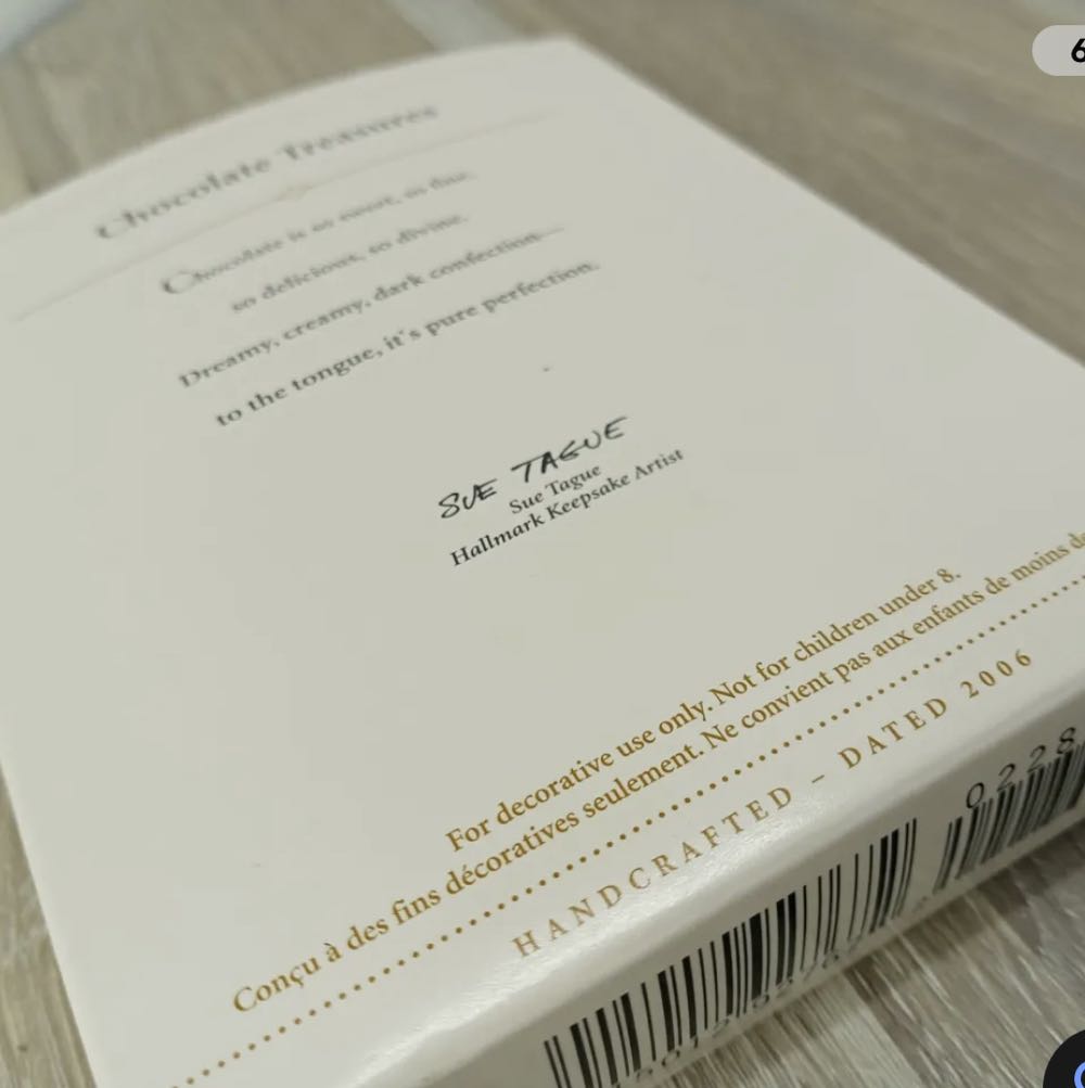 Chocolate Treasures  ornament collectible - Main Image 3