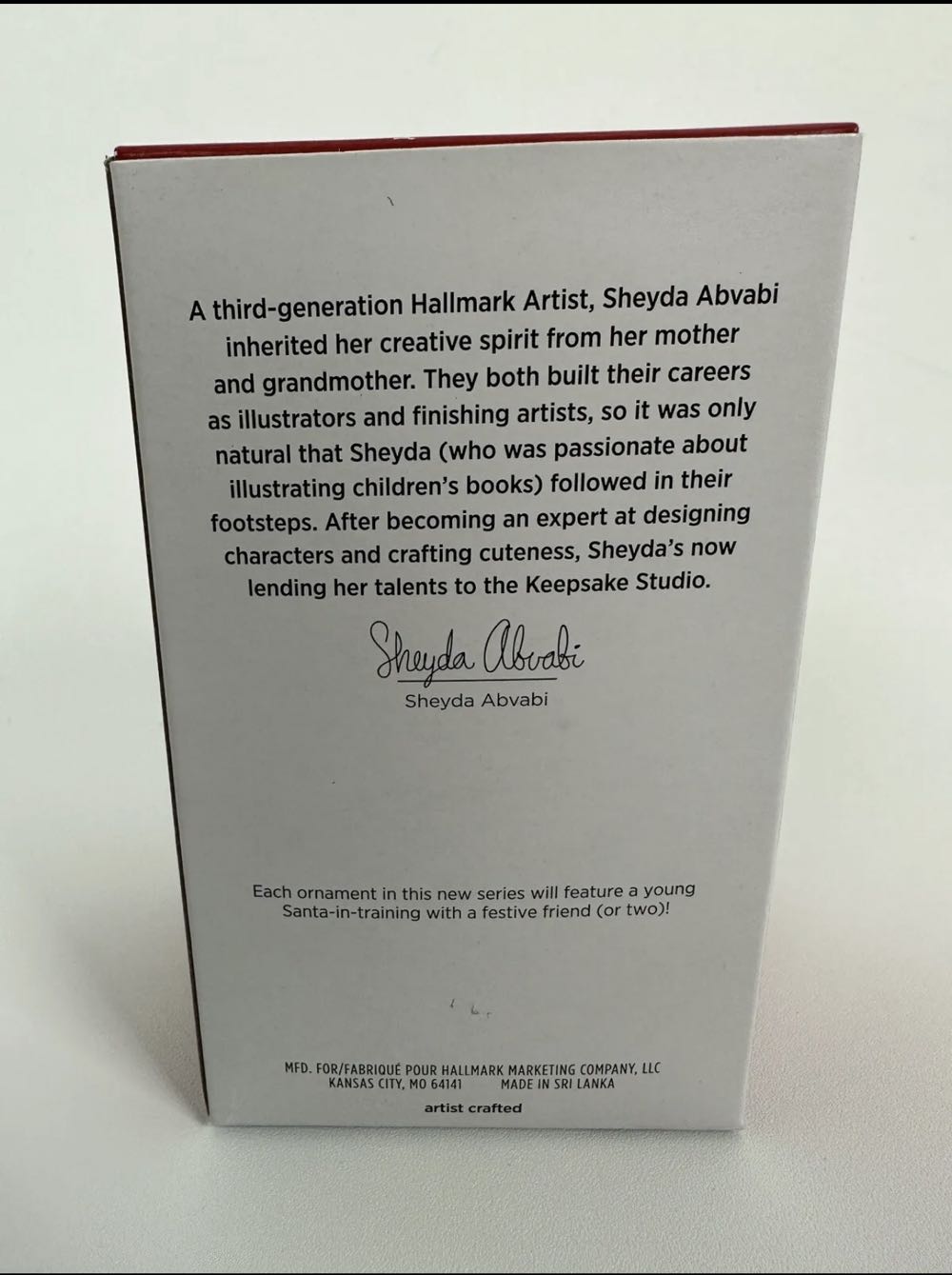 Young Santa #1 - Young Santa (#1 Young Santa Series) ornament collectible - Main Image 2