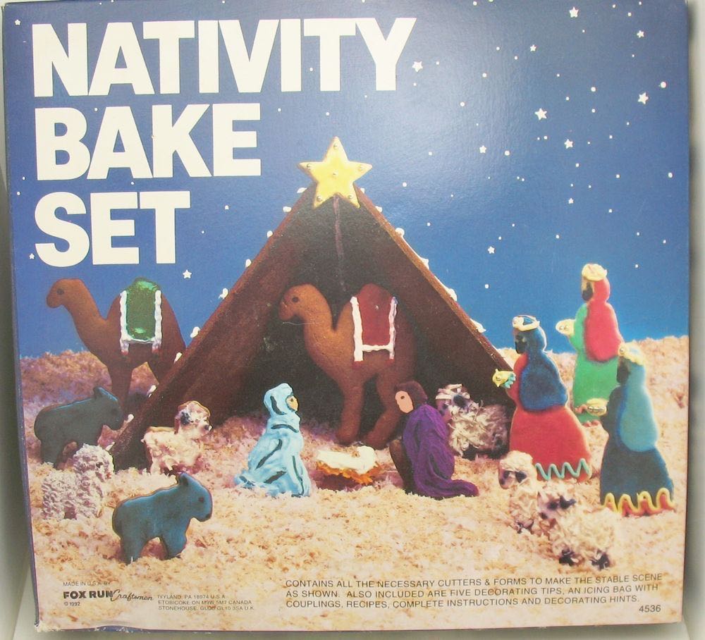 Cookie Cutter - Fox Run - Nativity Bake Set - #4586 - Virgin Mary - Nativity - Holy Family (Cookie Cutter) ornament collectible - Main Image 2