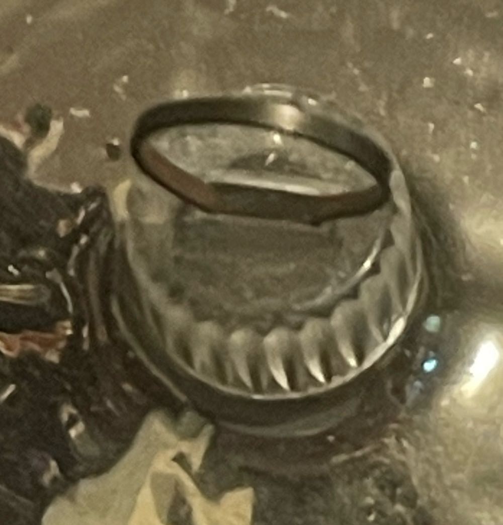 West Germany - Drum - Red, Blue, White Mica - Drum (Music Instrument) ornament collectible - Main Image 2