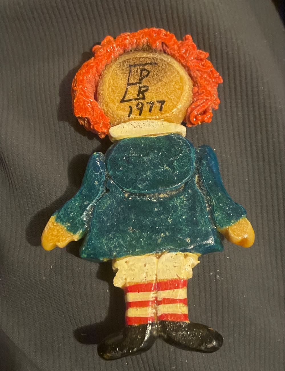 Salt Dough - Raggedy Ann - Raggedy Ann & Andy (Salt Dough) ornament collectible - Main Image 2
