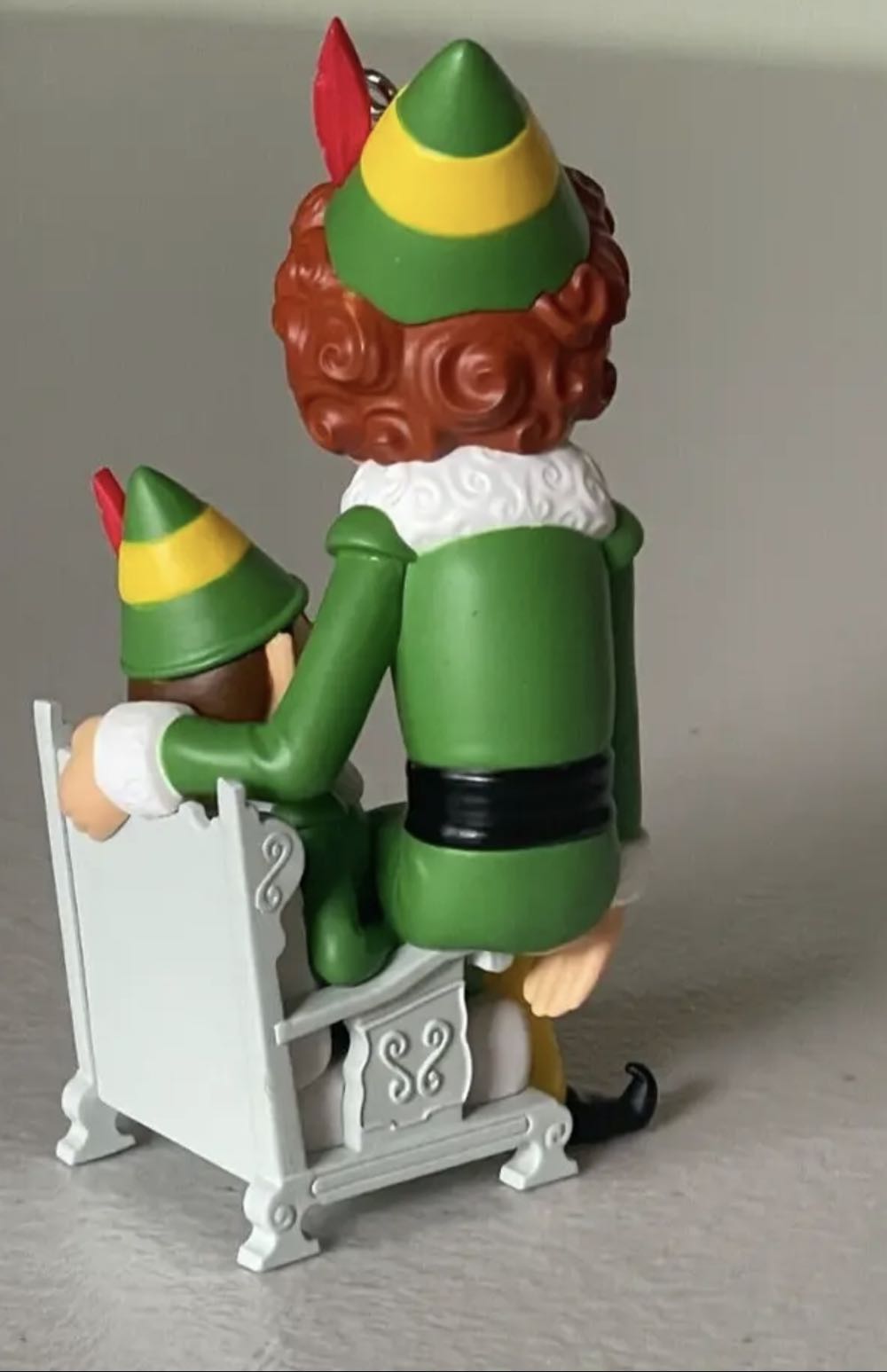 Papa Elf & Buddy the Elf  ornament collectible - Main Image 4