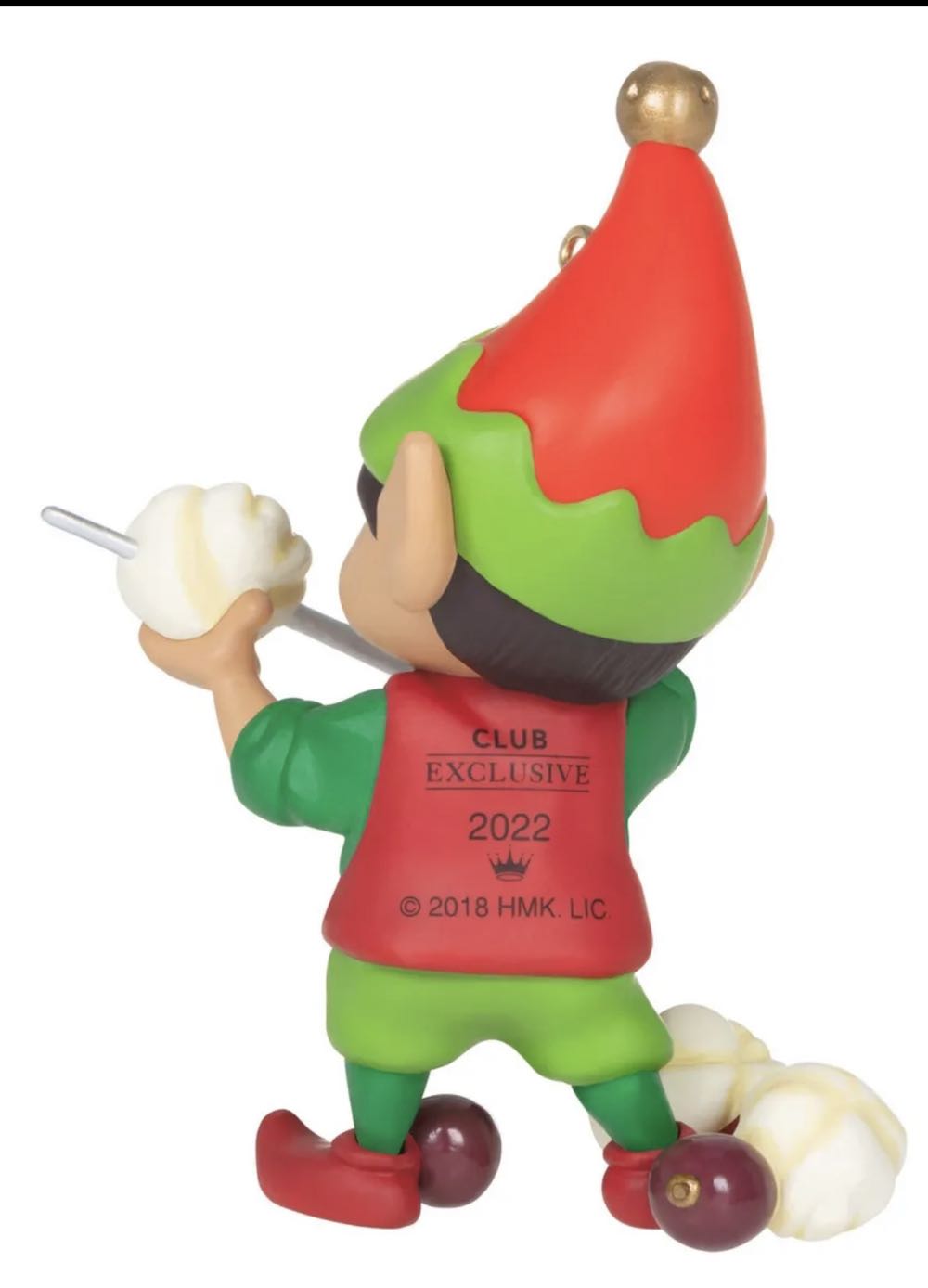 North Pole Tree Trimmers #6 (Repaint) - North Pole Tree Trimmers (Hallmark KOC Member Exclusive, Ltd Ed) ornament collectible - Main Image 4