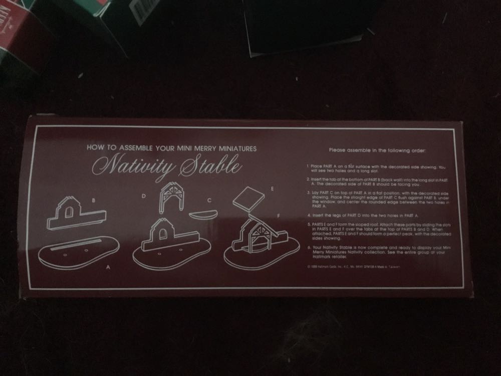 Nativity Stable  (Nativity) ornament collectible - Main Image 2