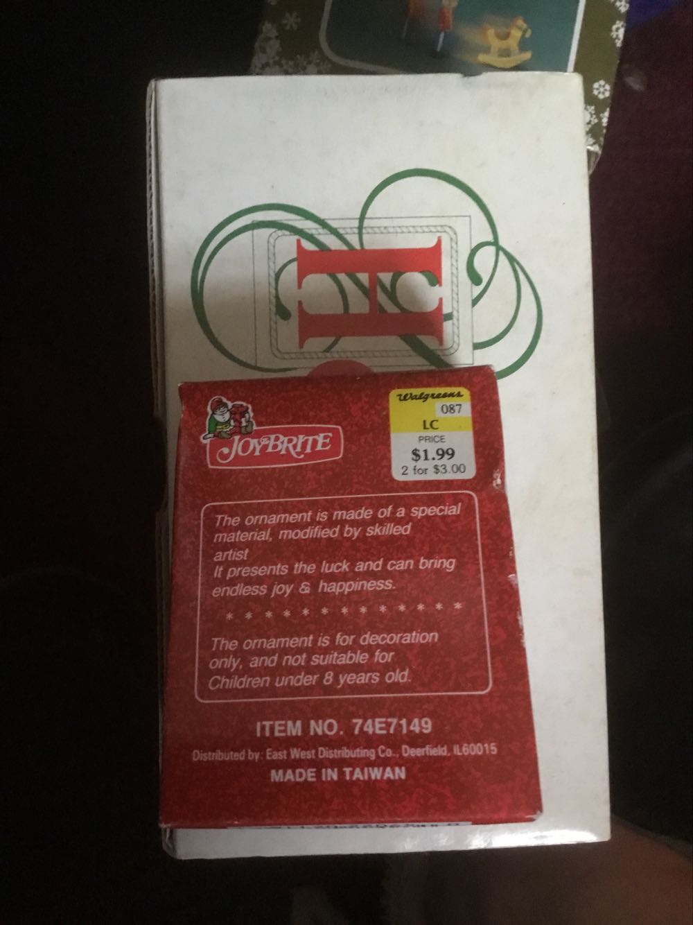 Classic Ornament  ornament collectible [Barcode 049022021181] - Main Image 2