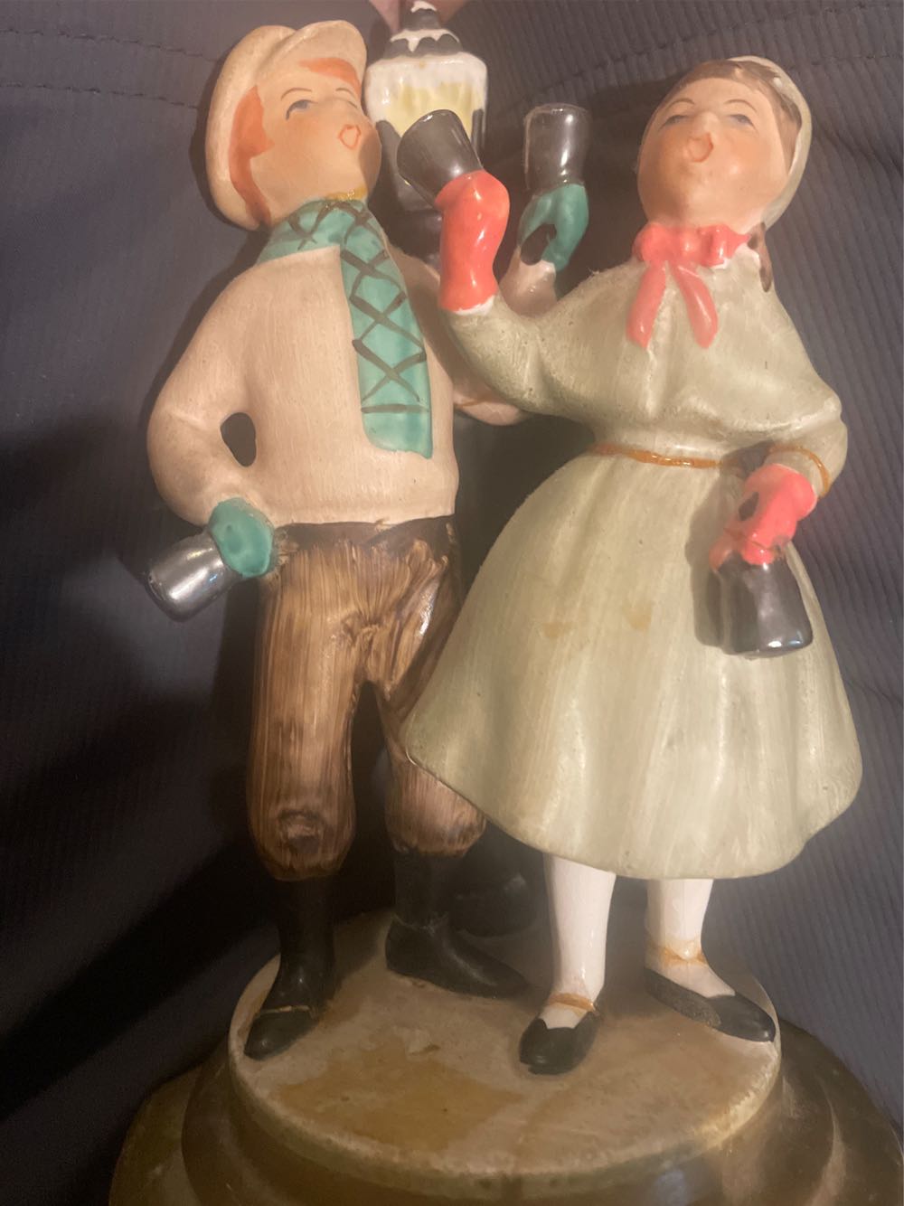 Schmid - Carolers With Bells - Music Box - Carolers (Music Box) ornament collectible - Main Image 2