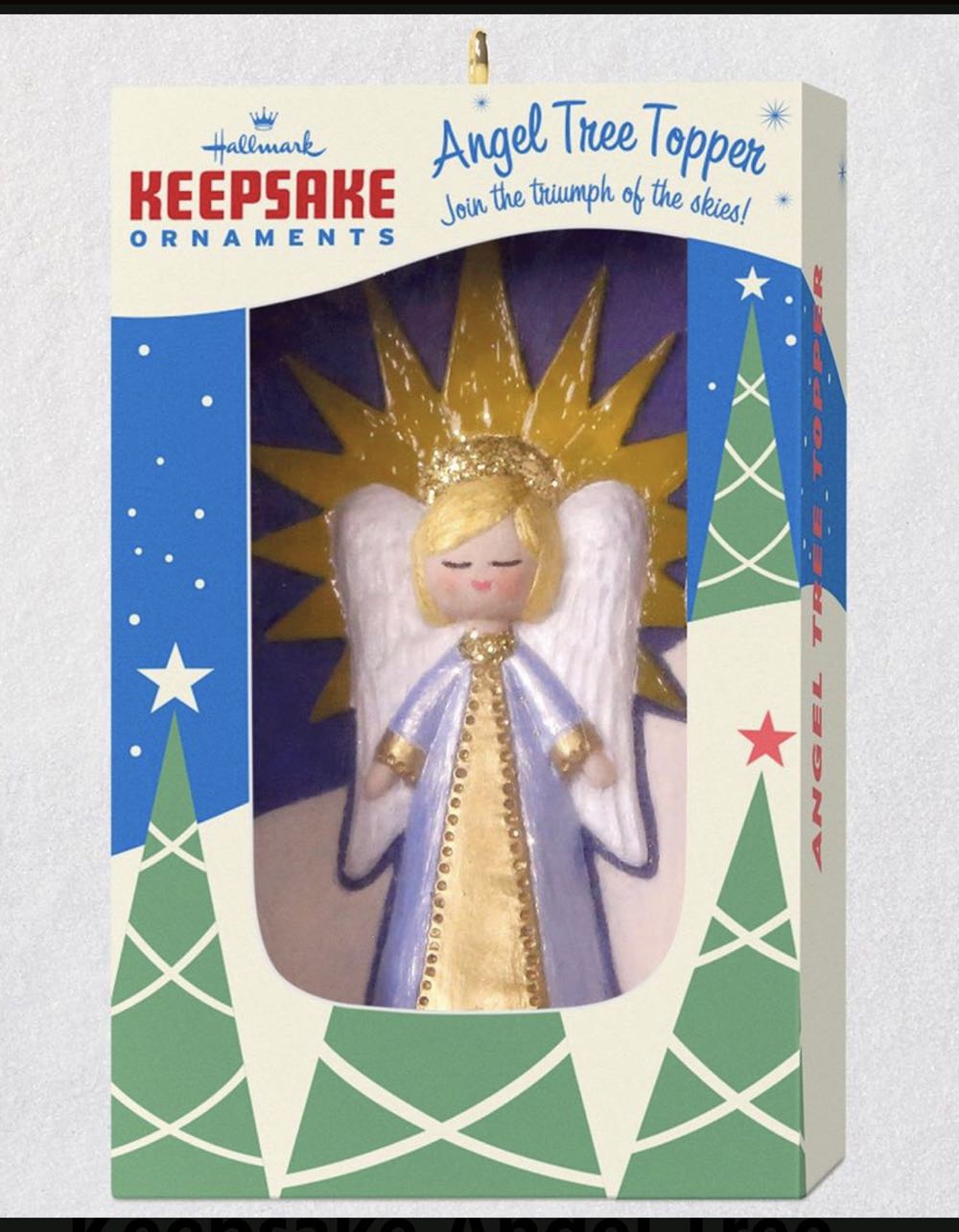 Nifty Fifties Keepsake Angel Tree Topper - Nifty Fifties Unofficial Series (#5 Nifty Fifties Unofficial Series) ornament collectible - Main Image 3