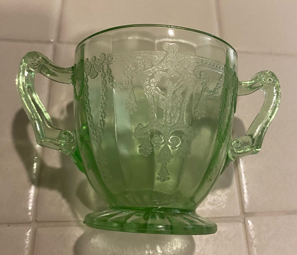 Hocking Cameo Ballerina Sugar Bowl  ornament collectible - Main Image 2