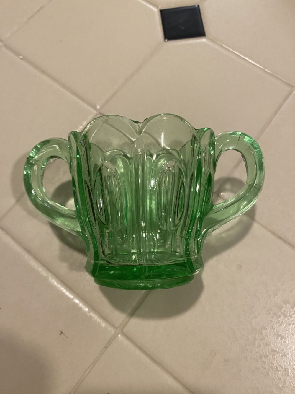 Unk Depression Sugar Bowl  ornament collectible - Main Image 2