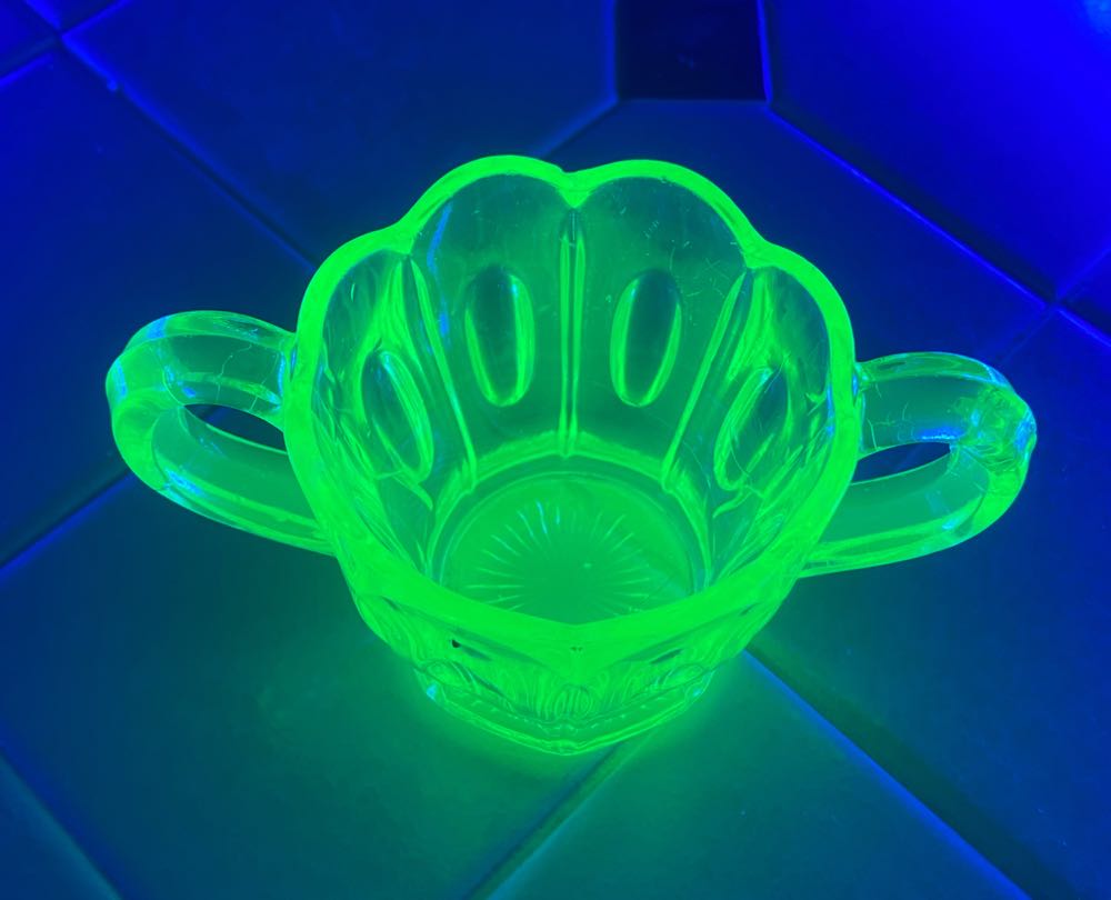 Unk Depression Sugar Bowl  ornament collectible - Main Image 3