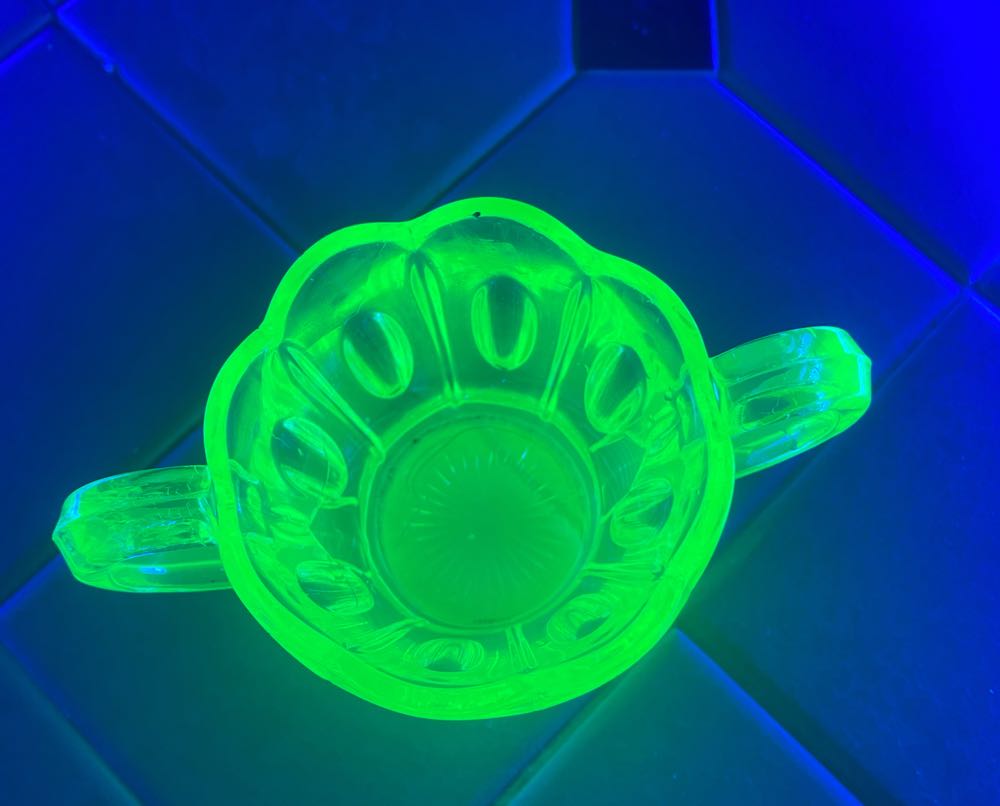 Unk Depression Sugar Bowl  ornament collectible - Main Image 4