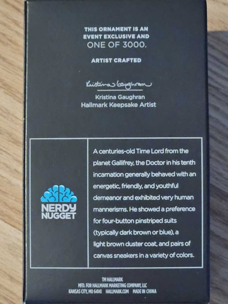 The Tenth Doctor - Doctor Who (Doctor Who) ornament collectible - Main Image 2