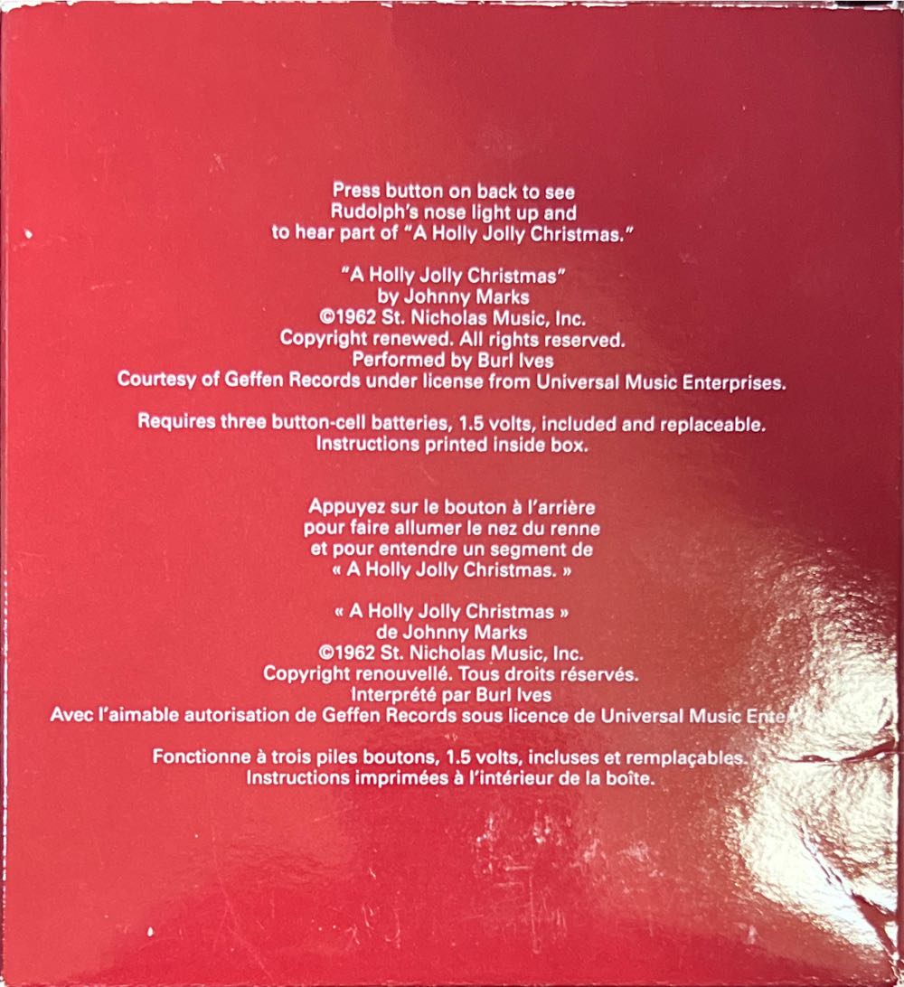 Rudolph The Red-Nosed Reindeer - Rudolph The Red Nose Reindeer (Television) ornament collectible - Main Image 2