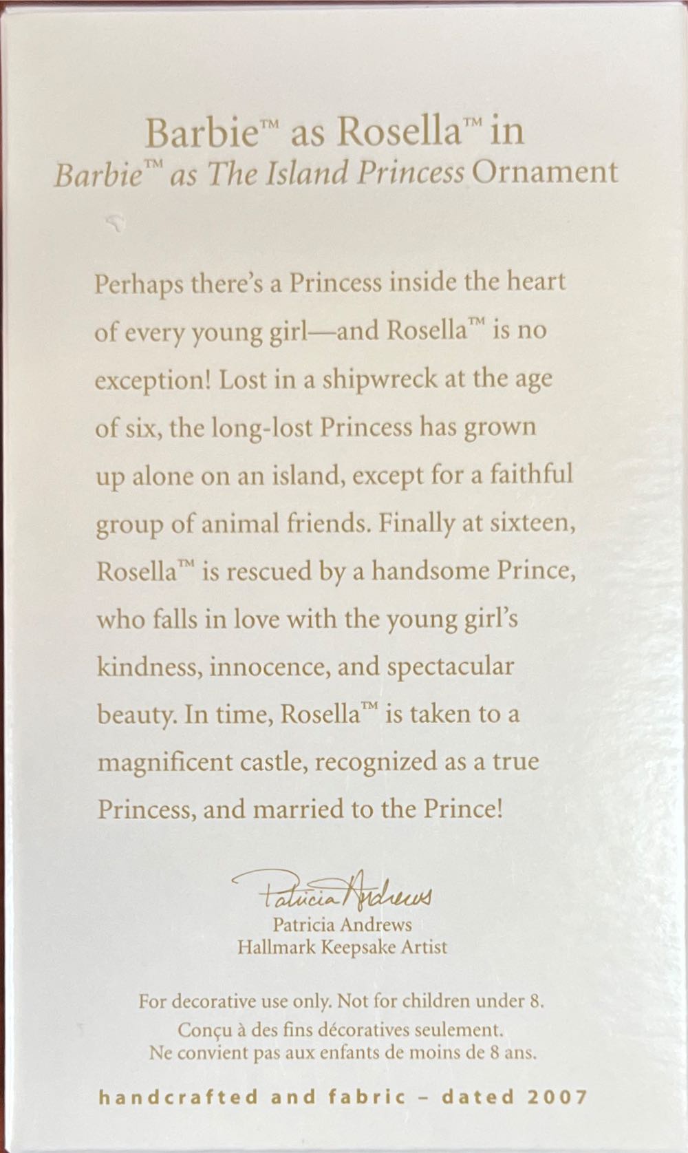 Barbie Island Princess - Barbie (Movies) ornament collectible - Main Image 2