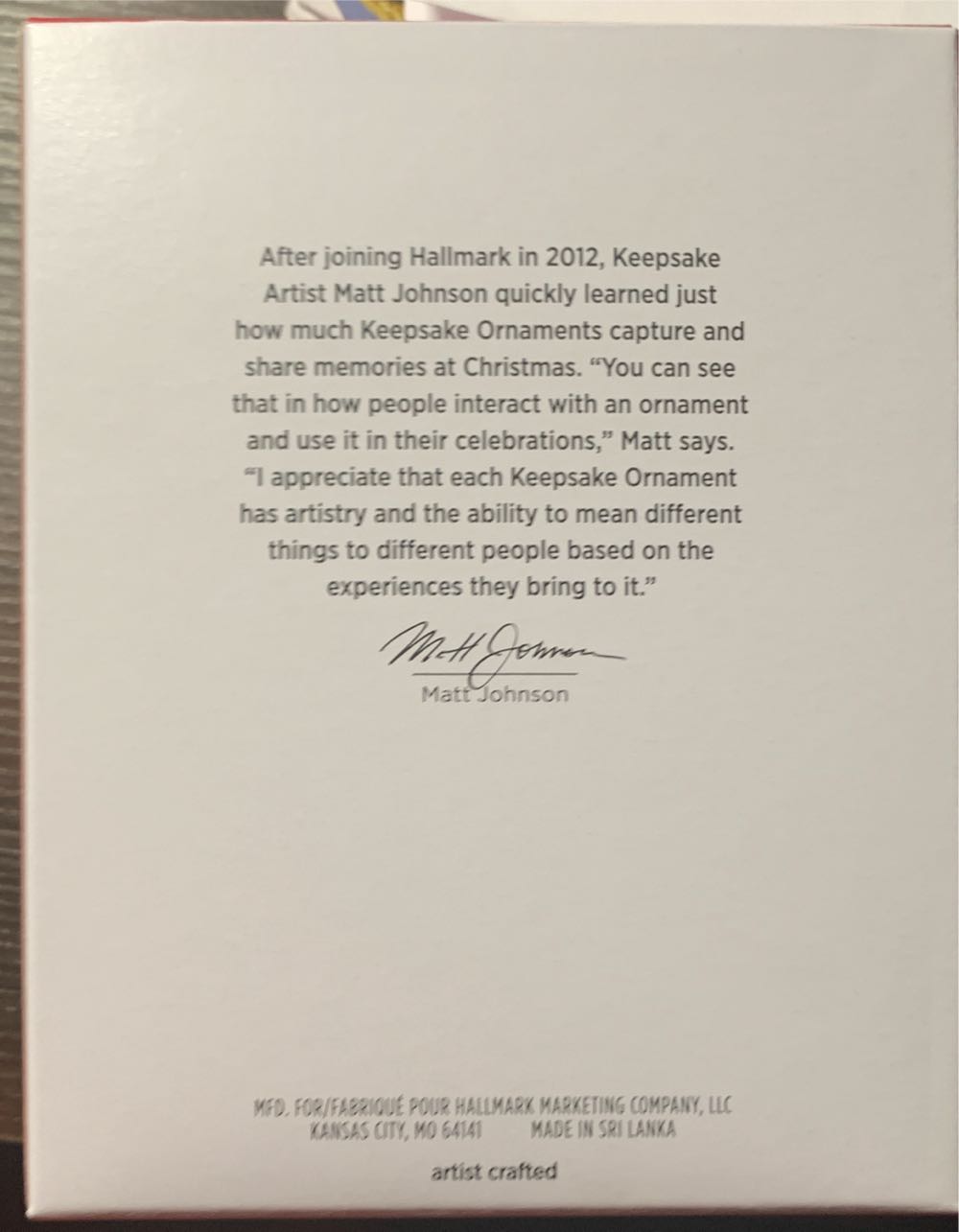 Family Joy Photo - Family (Picture Ornament) ornament collectible [Barcode 763795794904] - Main Image 2