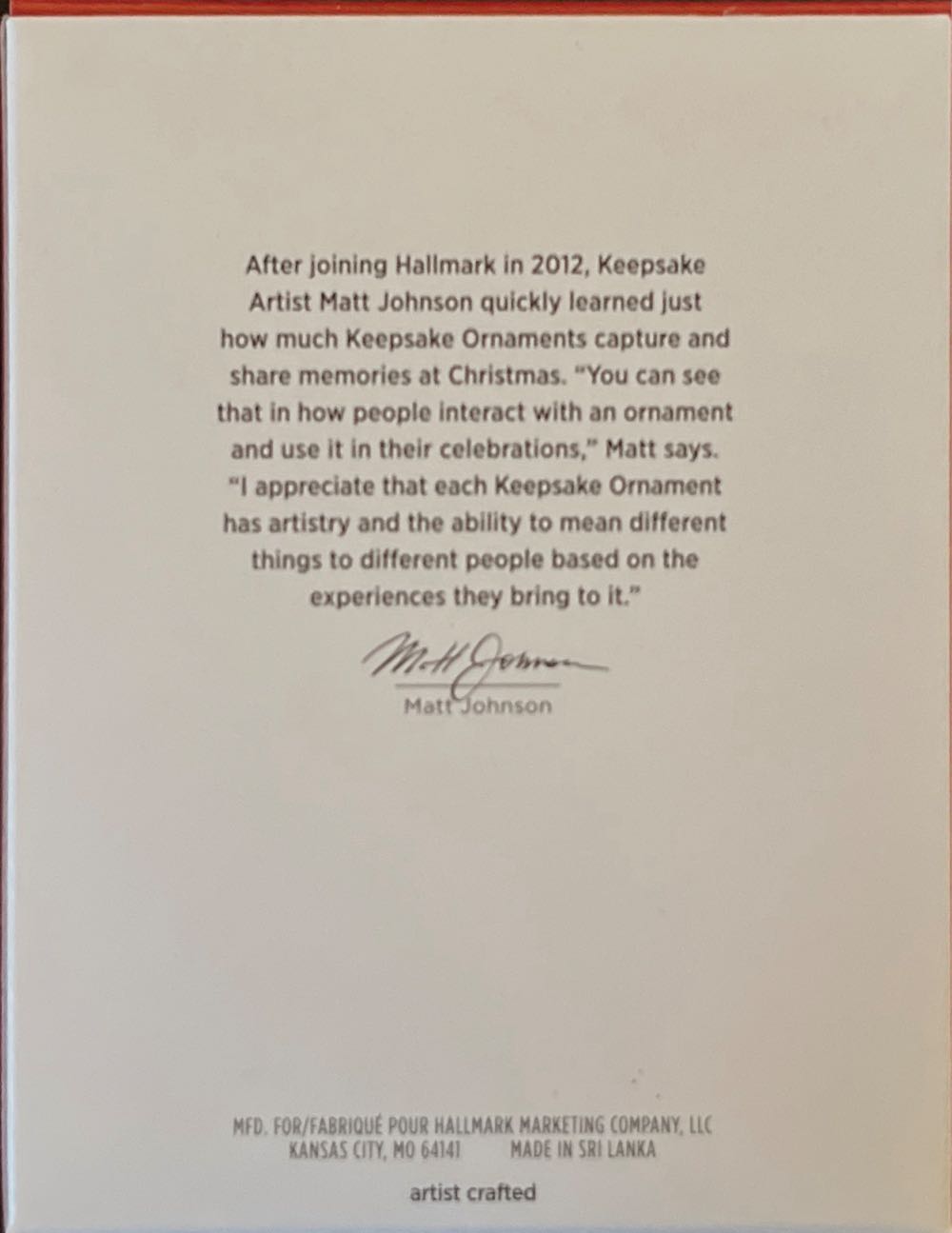 Family Joy Photo - Family (Picture Ornament) ornament collectible [Barcode 763795794904] - Main Image 4