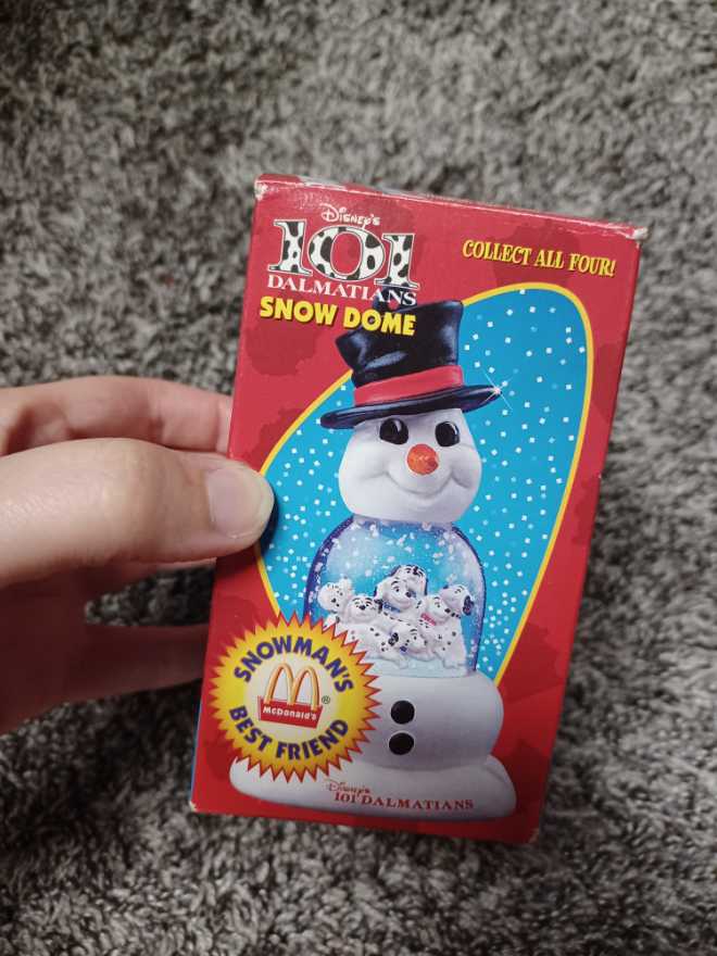 101 Dalmations McDonalds Snowman’s Best Friend  ornament collectible - Main Image 1