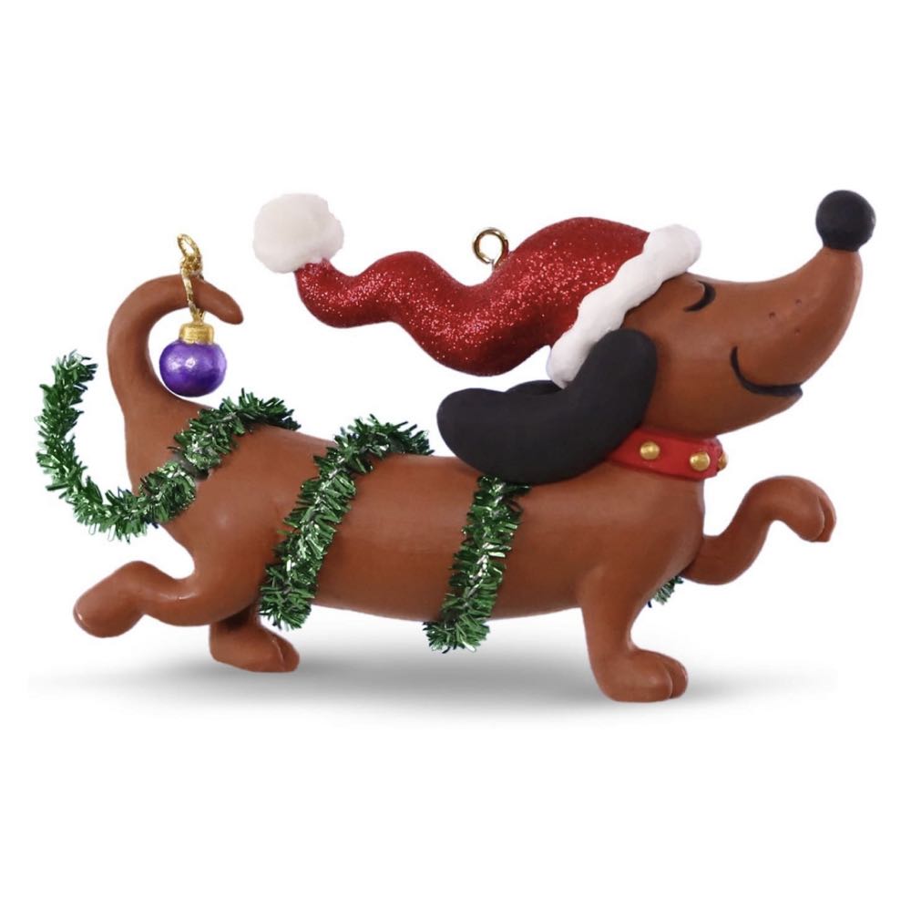 Wiener Wonderland  ornament collectible - Main Image 3