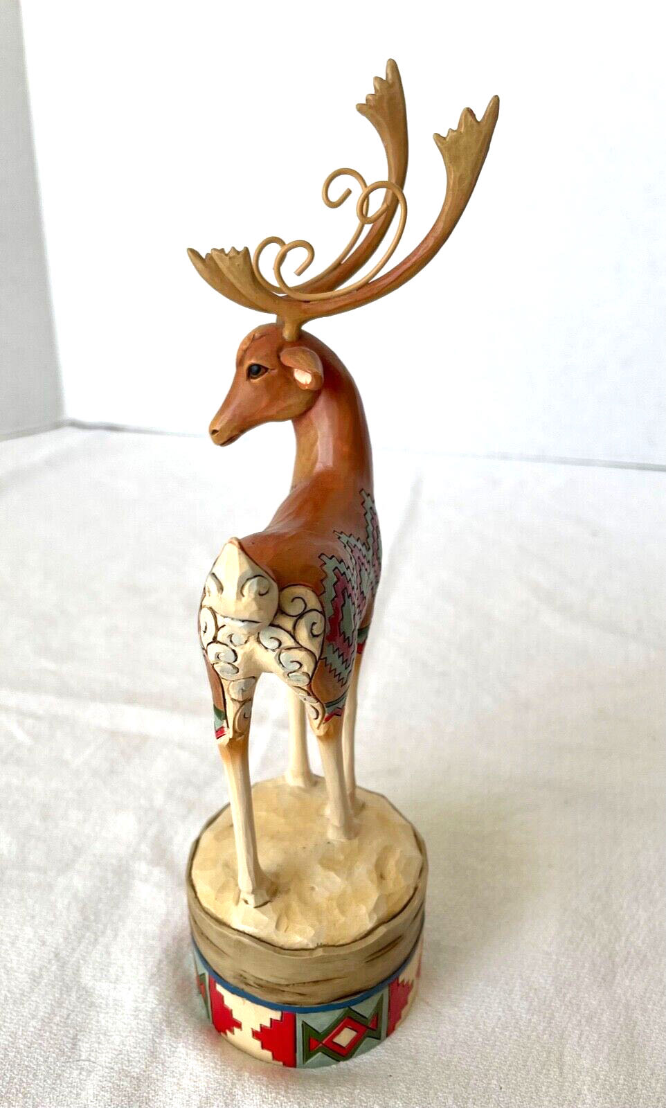 Holiday Cheer - Reindeer (Lodge Collection) ornament collectible [Barcode 045544405423] - Main Image 2