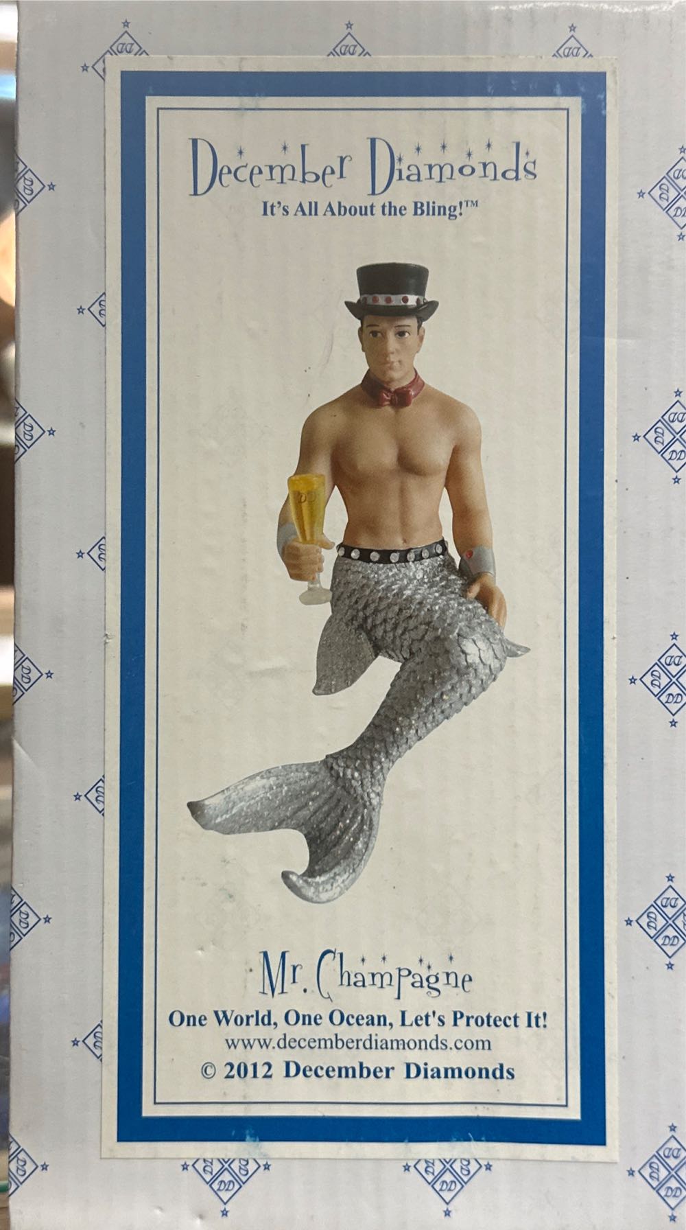 December Diamonds Mr. Champagne  55-90762  ornament collectible [Barcode 807962907626] - Main Image 3