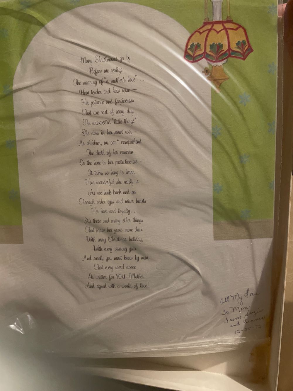 American Greeting - Christmas - Mother - 500X 1601-12 - Christmas (Greeting Card) ornament collectible - Main Image 3